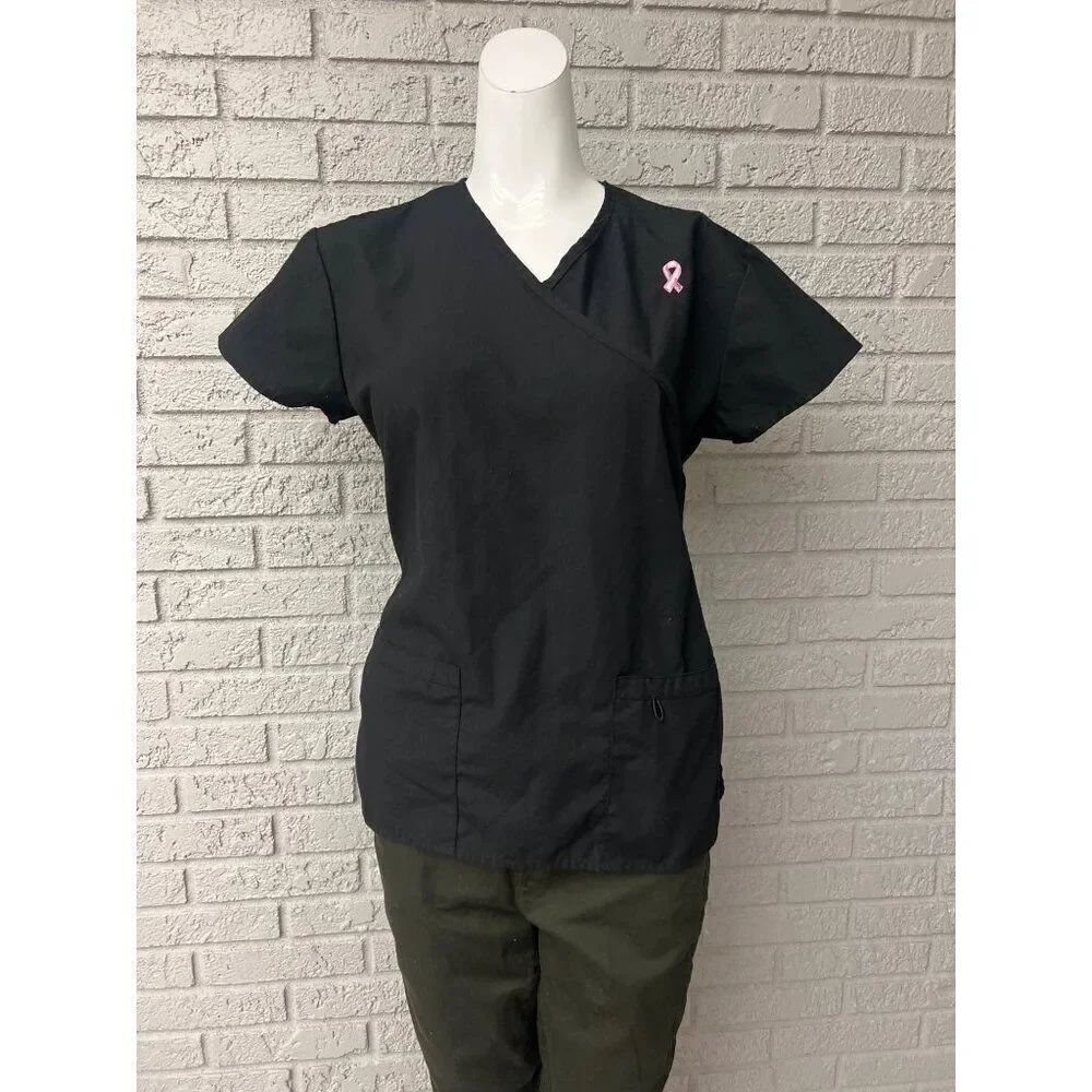 Green Town Women Black Scrub Size XS